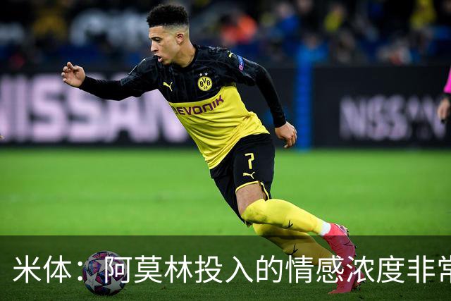 米体：阿莫林投入的情感浓度非常高，这很难被看作是一个缺点